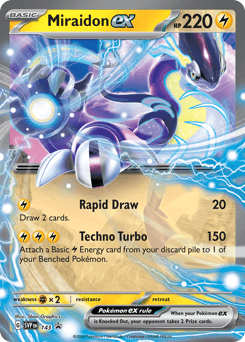 Miraidon ex Scarlet & Violet Black Star Promos card