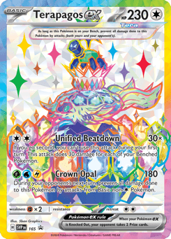 Terapagos ex Scarlet & Violet Black Star Promos card