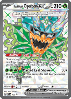 Teal Mask Ogerpon ex Scarlet & Violet Promos card