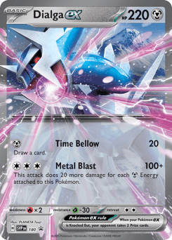 2022 Scarlet & Violet Promos Dialga ex #180