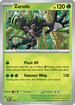 Zarude Scarlet & Violet Promos card