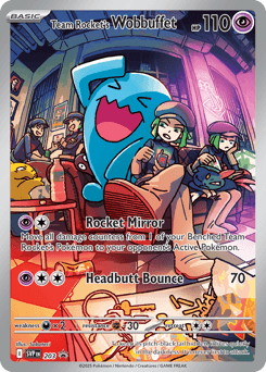 2022 Scarlet & Violet Promos Team Rocket's Wobbuffet #203