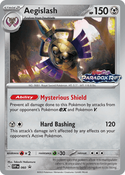 Aegislash Scarlet & Violet Black Star Promos card