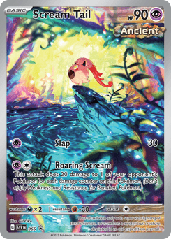 Scream Tail Scarlet & Violet Black Star Promos card