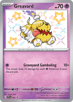 Greavard Scarlet & Violet Black Star Promos card