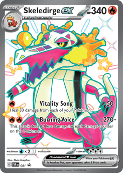 Skeledirge ex Scarlet & Violet Black Star Promos card