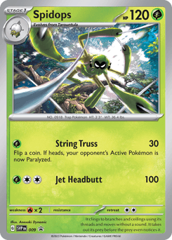 Spidops Scarlet & Violet Black Star Promos card