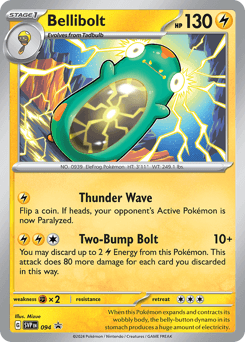 Bellibolt Scarlet & Violet Black Star Promos card
