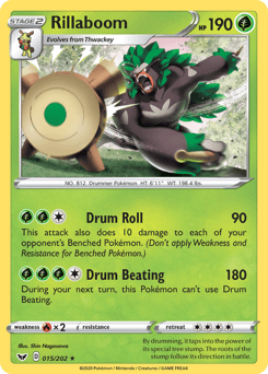 Rillaboom Sword & Shield card