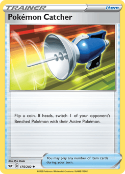 Pokémon Catcher Sword & Shield card