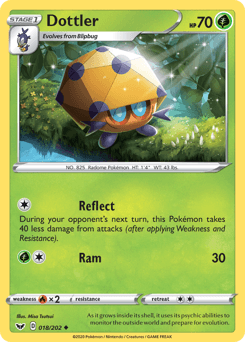 Dottler Sword & Shield card