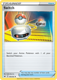 2020 Sword & Shield Switch #183