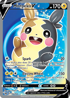Morpeko V Sword & Shield card