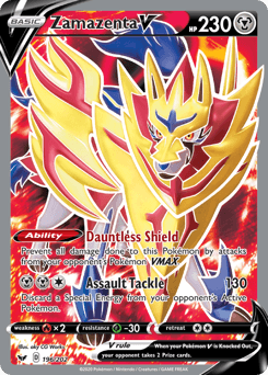 Zamazenta V Sword & Shield card