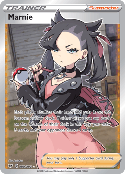 Marnie Sword & Shield card