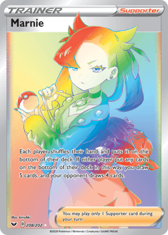 Marnie Sword & Shield card