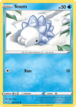 Snom Sword & Shield card