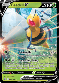 Beedrill V Astral Radiance card
