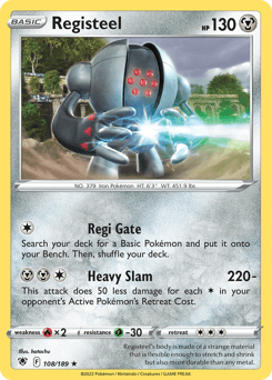 Registeel Astral Radiance card