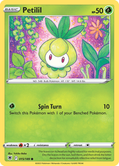 Petilil Astral Radiance card