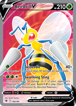 Beedrill V Astral Radiance card