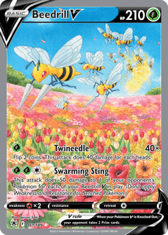 Beedrill V Astral Radiance card