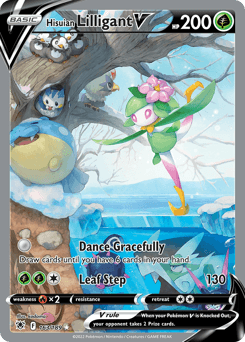 Hisuian Lilligant V Astral Radiance card