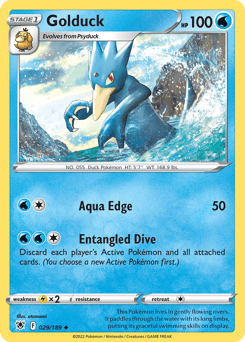 2022 Astral Radiance Golduck #29