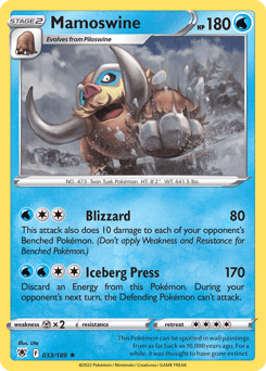 Mamoswine Astral Radiance card