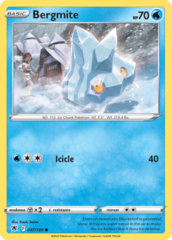 Bergmite Astral Radiance card