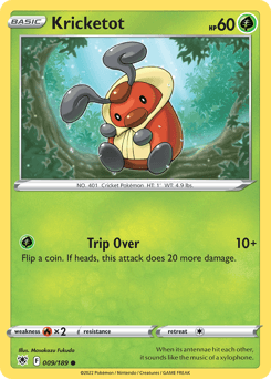 Kricketot Astral Radiance card