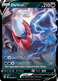 2022 Astral Radiance Darkrai V #98