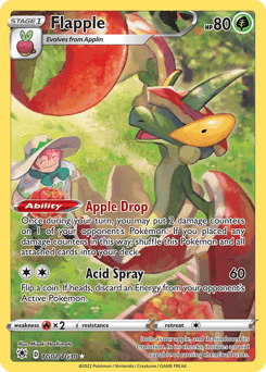 Flapple Astral Radiance Trainer Gallery card