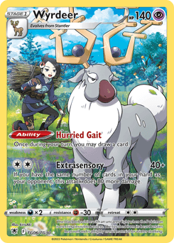 Wyrdeer Astral Radiance Trainer Gallery card