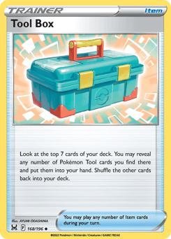 2022 Lost Origin Tool Box #168