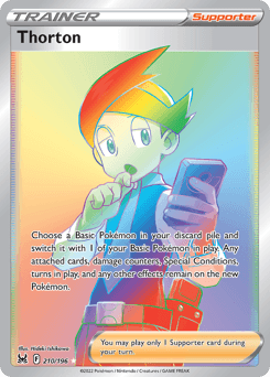 Thorton Lost Origin card