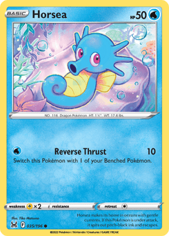 2022 Lost Origin Horsea #35