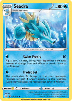 2022 Lost Origin Seadra #36