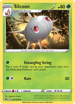 Silcoon Lost Origin card