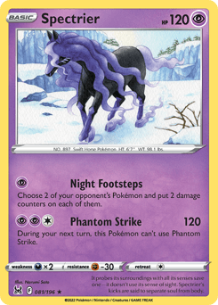 Spectrier Lost Origin card