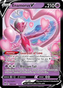 Enamorus V Lost Origin card