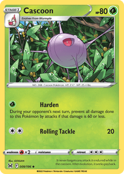 Cascoon Lost Origin card