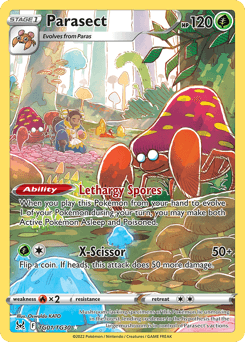 Parasect Lost Origin Trainer Gallery card