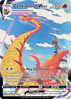 Centiskorch VMAX Lost Origin Trainer Gallery card