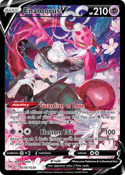 Enamorus V Lost Origin Trainer Gallery card