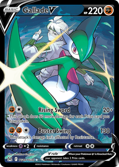 Gallade V Lost Origin Trainer Gallery card