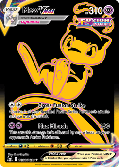 Mew VMAX Lost Origin Trainer Gallery card