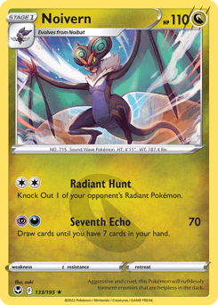 Noivern Silver Tempest card