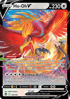 2022 Silver Tempest Ho-Oh V #140