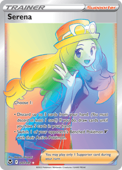 Serena Silver Tempest card